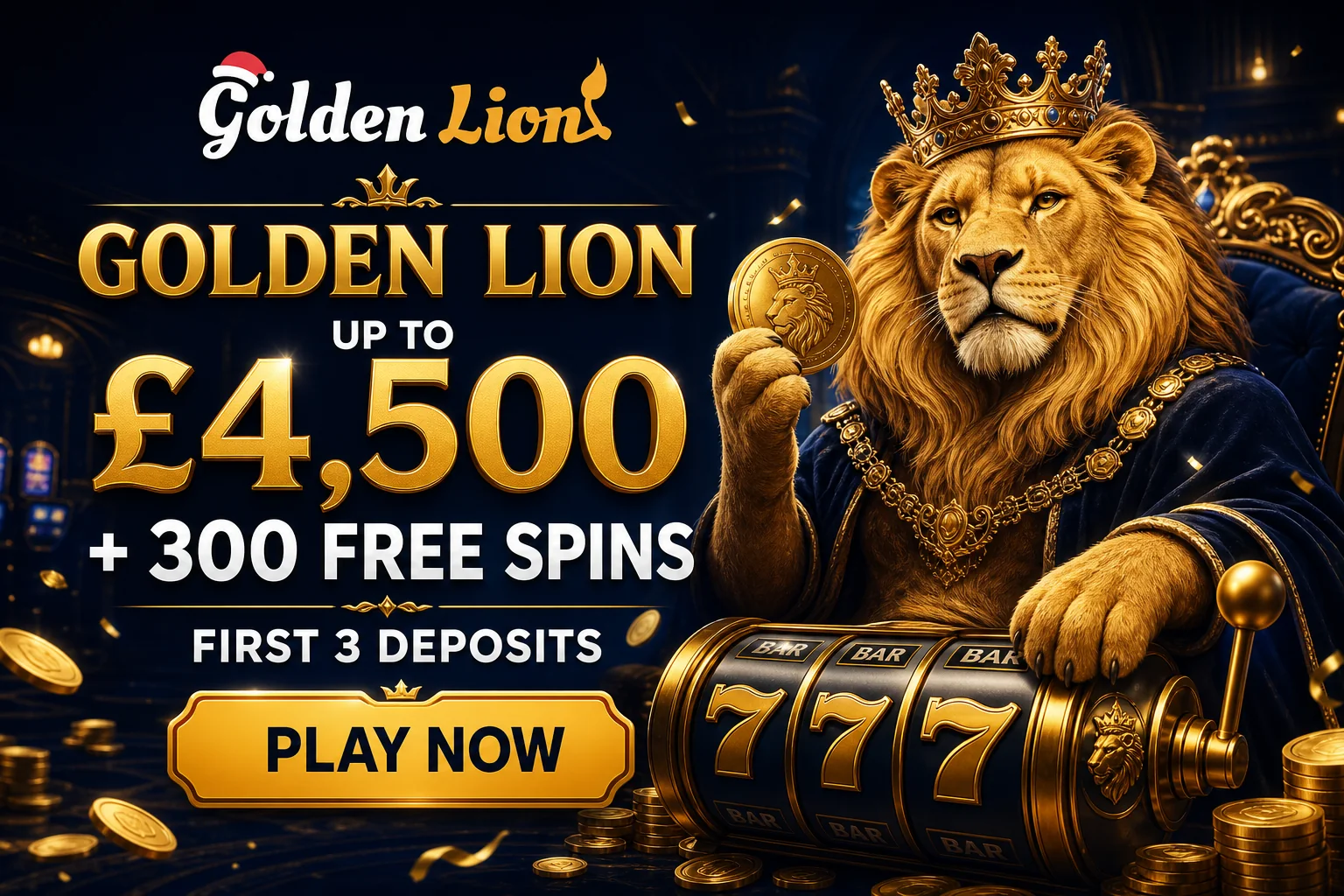 Golden Lion casino promotion